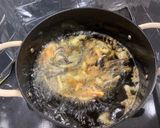 食感◎キクラゲ入りかき揚げのせお蕎麦作り方4写真