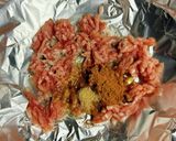 レンコンであと1品！挽肉入りカレー炒め作り方2写真