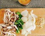 クレイジーソルトで野菜と卵の炒め物作り方1写真