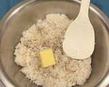 簡単！牛肉×水菜でペッパーランチ風ごはん作り方2写真