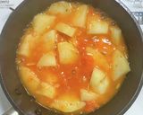 サバ缶とジャガ芋のトマト煮作り方5写真