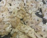 蓮根とホタテのバター醤油炒め作り方4写真