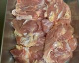 我が家の照り焼きチキン♪作り方1写真