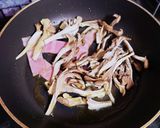 ベーコンと舞茸のパスタ作り方4写真
