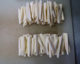 マコモタケの豚肉巻き作り方3写真