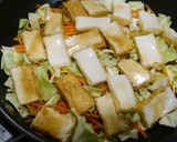簡単！厚揚げとキャベツの甘蒸し焼き作り方2写真