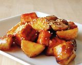 ヤミツキ★厚揚げじゃが芋丼★ランチ★弁当作り方1写真