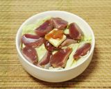 砂肝キャベツのGBS蒸し作り方2写真