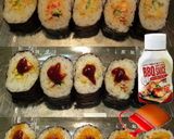 美味ドレとBBQソースでサラダ巻き！作り方1写真