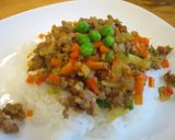 調理師学校のドライカレー(+α)作り方4写真