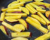 子供と一緒に揚げ焼き大学いも作り方4写真