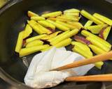 子供と一緒に揚げ焼き大学いも作り方5写真
