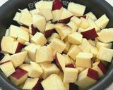 秋の味！さつまいもと舞茸の炊き込みご飯作り方5写真