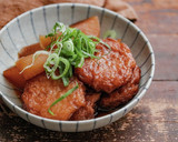 さつま揚げと大根のこく旨煮♡作り方3写真