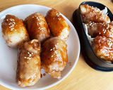 マッシュじゃがいも♪の肉巻き甘酢あん♪作り方5写真