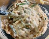 納豆キムチとニラのチーズチヂミ作り方3写真