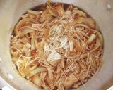 エノキと 玉ねぎ 鶏むね肉の中華スープ❀作り方4写真