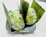 ツナマヨたくあんおにぎり作り方6写真