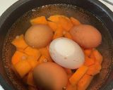 かぼちゃ人参ゆで卵サラダ作り方2写真