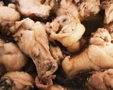 手羽元柔らか焼き鳥風作り方2写真