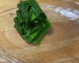 しらすとほうれん草と揚げダシ作り方1写真
