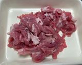 長いもと豚肉のスタミナうどん作り方3写真