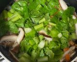 胃腸に優しい！温まる朝食、野菜のお粥作り方2写真