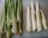 マコモタケの豚肉巻き作り方2写真