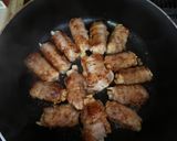 マコモタケの豚肉巻き作り方8写真