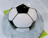 フルーツズコットケーキ☆★サッカーボール作り方13写真