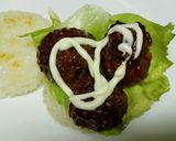 お子様・照り焼きライスバーガー作り方5写真