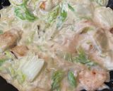 鶏胸肉と白菜のクリーム煮作り方8写真