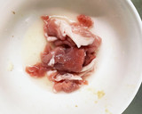 簡単洋風きな粉牛丼味豚こま大根青椒肉絲風作り方1写真
