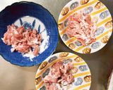 きな粉オイ炒味豚こま白菜回鍋肉青椒肉絲風作り方3写真
