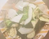 きな粉オイ炒味豚こま白菜回鍋肉青椒肉絲風作り方13写真
