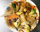 簡単洋風きな粉牛丼味豚こま大根青椒肉絲風作り方16写真