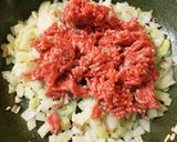 暗殺者のパスタ：玉ネギ挽肉ケチャップ版❀作り方2写真
