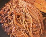 暗殺者のパスタ：玉ネギ挽肉ケチャップ版❀作り方12写真