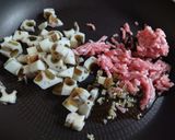 ひき肉レンコンの、和風天津飯作り方5写真