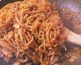暗殺者のパスタ：玉ネギ挽肉ケチャップ版❀作り方13写真