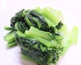 簡単♪家にある調味料で♪小松菜のナムル作り方1写真