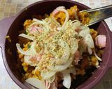 冷めても美味しい！かぼちゃのHOTサラダ作り方6写真