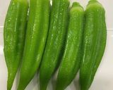 オクラのごまあえ　素と混ぜるだけ作り方1写真