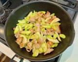 とろっとろ玉子とセロリの塩麹炒め作り方4写真