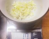 肉味噌炒飯！作り方1写真