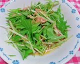 混ぜるだけ!ツナ水菜作り方3写真