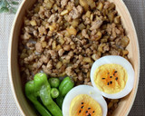 ごぼうとタケノコのそぼろ作り方9写真
