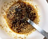 隙間埋め簡単中華風ごまドレ味彩大根サラダ作り方3写真