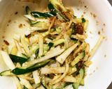 隙間埋め簡単中華風ごまドレ味彩大根サラダ作り方8写真