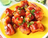 冬おかず☆鱈の甘酢炒め作り方4写真